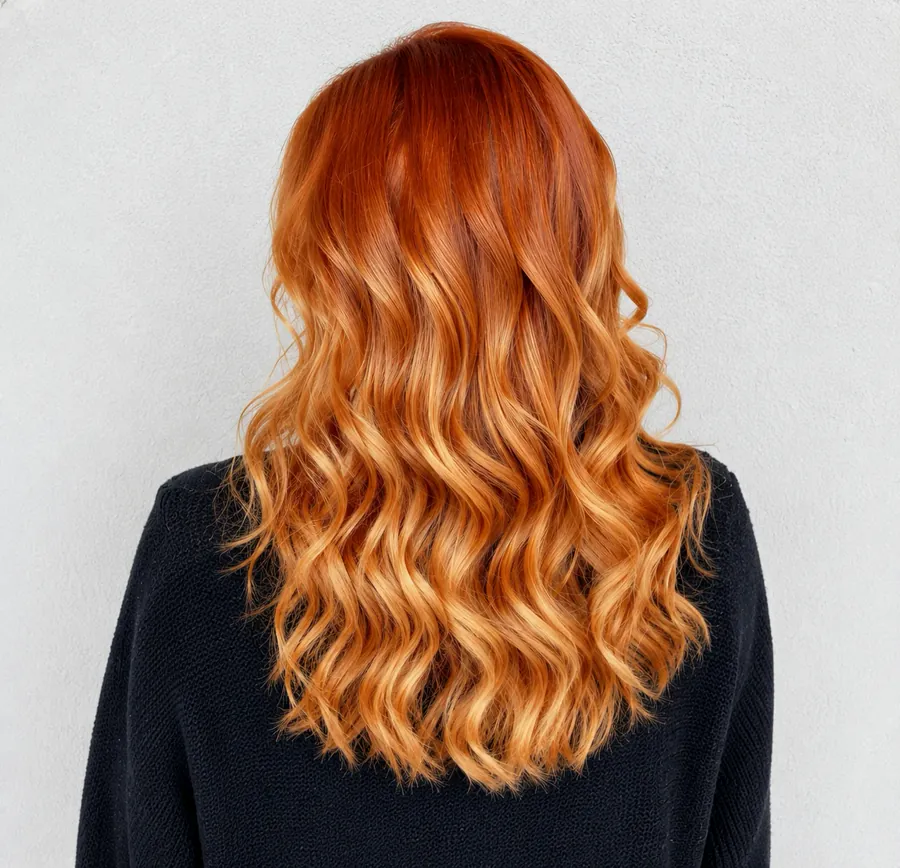 Copper waves — GK Hair Salon