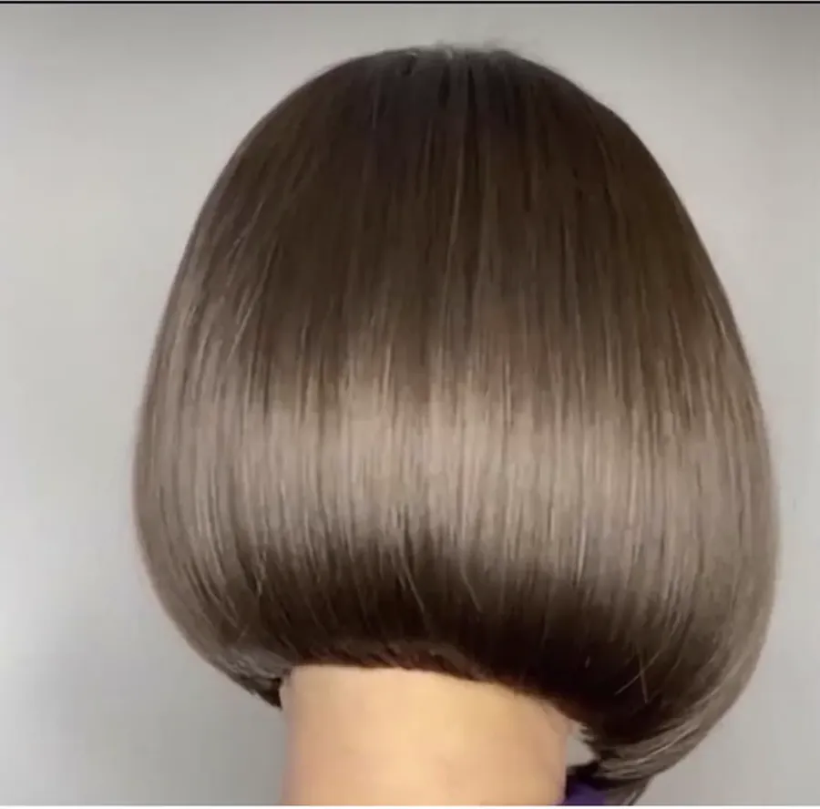 Ash brown bob — GK Hair Salon